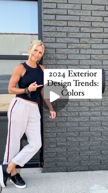 D Z I N L Y on Instagram: "2024 Exterior Design Trends Colors 🏘️ #exteriordesign #architecture #interiordesign #dreamhome" Facade House Color, 2024 House Color Trends, Exterior House Trends 2024, Trending Exterior House Color 2024, 2024 Architecture Trends, Outside Painting Ideas Houses, Modern House Siding Exterior, 2024 Siding Trends, Modernize Exterior Of Home