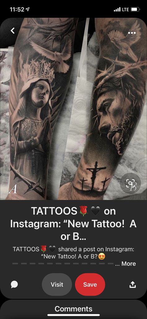 Jesus Tattoo Sleeve, Calf Sleeve Tattoo, Arm Tattoos For Guys Forearm, Underarm Tattoo, Catholic Tattoos, Shadow Tattoo, Inner Forearm Tattoo, Statue Tattoo, Forearm Sleeve