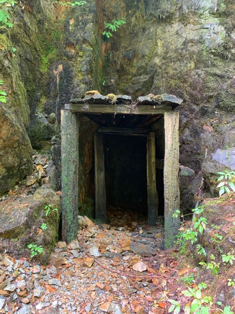 Mining Aesthetic, Starling House, Jagged Mountains, Mine Entrance, Mining Village, Rock Museum, Abandoned Mine, Souls Trilogy, Eerie Places