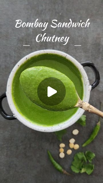 Dhwani Mehta | Recipe Developer on Instagram: "Bombay Sandwich chutney!! This green Chutney is one of the healthiest additions to this Sandwich, and you can use it as a dip with fried snacks, for chaats, and to make wraps.

Recipe link in profile. 
https://www.cookingcarnival.com/bombay-sandwich-chutney/

Ingredients

▢2 cups Fully packed, Fresh Cilantro / Coriander leaves around 70 grams

▢¼ cup Daliya dal / Roasted split gram

▢1 teaspoon Salt or to taste

▢¼ cup Lemon juice

▢4-5 Green chilies (spicy) (Adjust it according to your spice level)

#bombaysandwich #sandwichchutney #mumbaidiaries #mumbaisandwich #mumbaikar #chutney #greenchutney" Sandwich Green Chutney Recipe, Green Chutney For Sandwich, Bombay Sandwich, Green Chutney Recipe, Fried Snacks, Recipe Developer, How To Make Greens, Green Chutney, Vegetarian Snacks Recipes