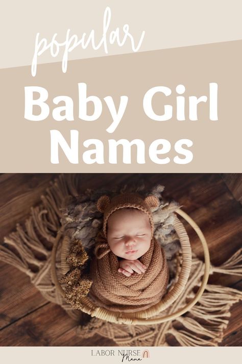 These baby girl names are wildly popular and super sweet. Unusual Baby Girl Names, Vintage Baby Girl Names, Popular Baby Girl Names, Rare Baby Girl Names, Uncommon Baby Names, Unique Baby Boy Names, Girl Names With Meaning