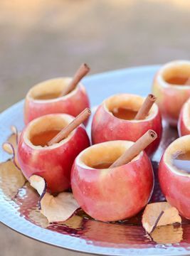 10 minutes · VeganGluten freePaleo · Makes 4 Apple Cups, Dessert Crepes, Apple Cider Drink, Food Wallpapers, Cider Drinks, Apple Cup, Wallpaper Food, Rustic Thanksgiving, Hot Cider