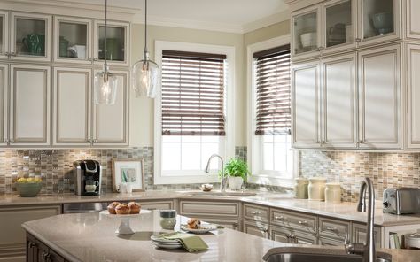 Recessed lights in kitchen