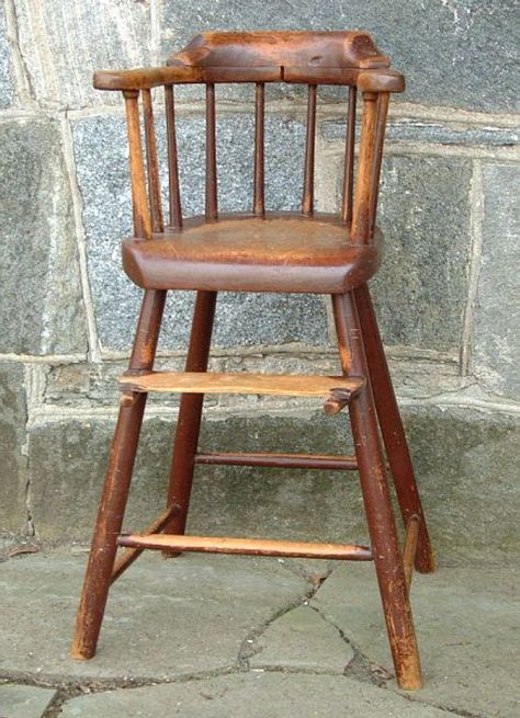 antique highchairs | Antique American Windsor Childs High Chair #highchair #antique #high #chair Wood High Chair, Antique High Chairs, Wood High Chairs, Wooden High Chair, Wooden High Chairs, Ikea Chair, Baby High Chair, Amish Furniture, Childrens Furniture