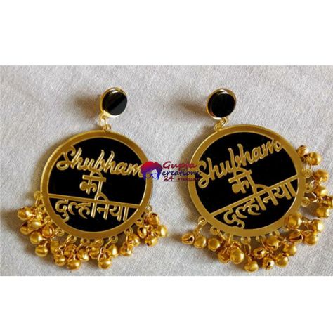 Haldi Earrings, Customised Earrings, Mehndi Function, Haldi Function, Enamel Pins, Quick Saves