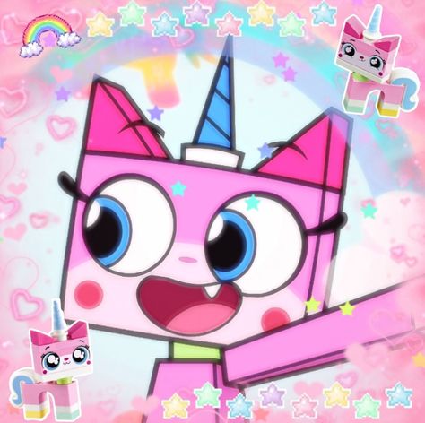 Unikitty Lego Movie, Unikitty Lego, Lego Movie 2, Hedgehog Movie, Oliver And Company, Nyan Cat, Cute Room Ideas, Lego Movie, Lego Art