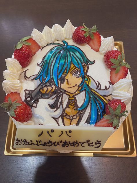 Genshin Cake Design, Genshin Impact Cake, Genshin Food, Anime Cake, Anime Hair, Cute Cakes, Cake Ideas, Genshin Impact, Healing