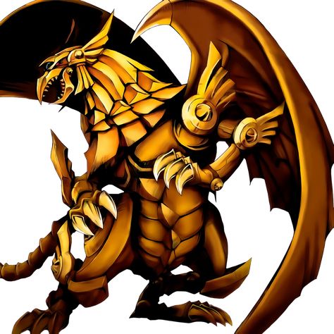 The Winged Dragon of Ra (Render) by https://www.deviantart.com/yugiohdragon999 on @DeviantArt Winged Dragon Of Ra Tattoo, Winged Dragon Of Ra, Custom Ps5, Slifer The Sky Dragon, Ryse Son Of Rome, Obelisk The Tormentor, Yugioh Art, Sky Dragon, Yugioh Dragons