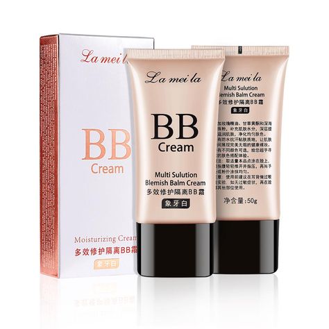 BB cream concealer moisturizing nude makeup lasting waterproof foundation brightening cosmetics Waterproof Foundation, Moisturizing Foundation, It Cosmetics Foundation, Skin Spots, Cream Makeup, Nude Makeup, Skin Pores, Cream Concealer, Whitening Cream