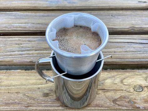 DIY Coffee Maker for Outdoor Adventures : 6 Steps (with Pictures) - Instructables Diy Coffee Maker, Camping Coffee Maker, Bicycle Spokes, Pudding Mold, Coffee Dripper, Camping Coffee, Use Of Plastic, Coffee Filters, Coffee Tasting