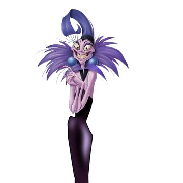 Yzma in The Emperor's New Groove Emperor Kuzco, Emperors New Groove Yzma, Evil Sorceress, Emperor's New Groove, 2023 Halloween, The Emperor's New Groove, Purple Lady, Emperors New Groove, Disney Villains Art