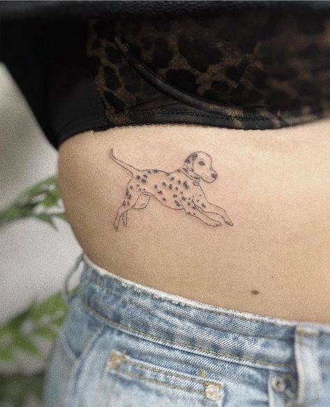 22 Dalmatian Tattoo Ideas | Page 5 of 6 | The Dogman Edgy Dog Tattoo, Stuffed Dog Tattoo, Cool Dog Tattoos, Aesthetic Dog Tattoo, Dalmation Tattoo, Little Dog Tattoo, Baloo Tattoo, Dalmatian Tattoo, Body Doodles