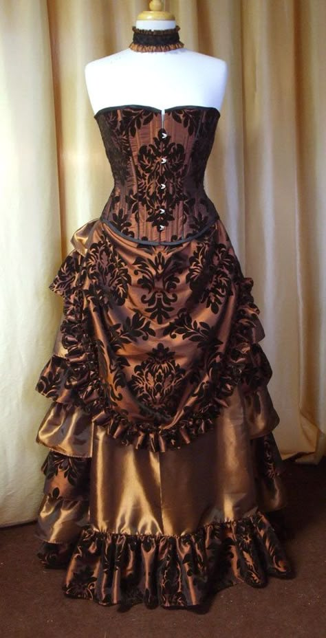 Gothic Fashion Victorian, Mode Steampunk, Steampunk Couture, Victorian Corset, Fashion Goth, Steampunk Dress, Steampunk Wedding, Gothic Design, Victorian Steampunk