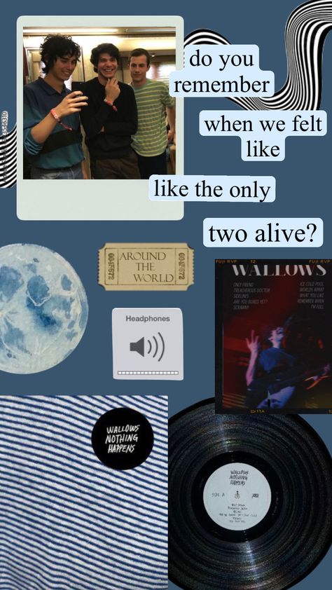 Wallows Remember When, Wallows Aesthetic Wallpaper Lyrics, Wallows Wallpapers, Wallows Aesthetic Wallpaper, Wallows Lyrics, Wallows Concert, Cole Preston, Silly Words, Are You Bored