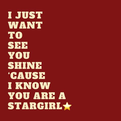 Stargirl Aesthetic Desktop Wallpaper, Stargirl Lyrics, Red Lyrics Aesthetic, Stargirl Aesthetic, Lyrics Wallpaper, Lyrics Aesthetic, Aesthetic Desktop Wallpaper, College Dorm, Dark Aesthetic