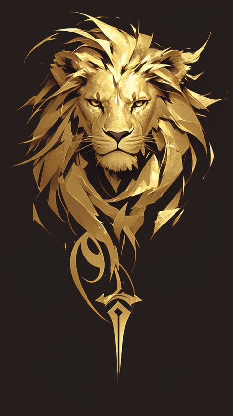 V Logo Design, Lion Vector, Lion Artwork, Lion Photography, Lions Photos, Lion Tattoo Design, Lion Wallpaper, Lion Images, Lion Logo