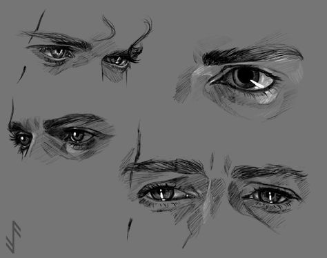 Male Eye Drawing Reference, Drawing Poses Male, Eye Study, Anakin Vader, Star Wars Anakin, Eye Sketch, Eyes Drawing, Star Wars Drawings, Hayden Christensen