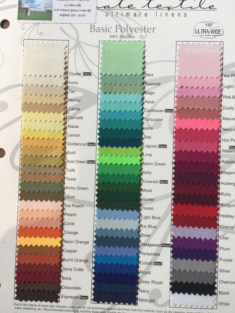 Color Chart For Clothes Fashion Colour Palettes, Tshirt Colors Palette, Fabrics Names List, Color Matching Chart, Fabric Swatch Display, Copic Color Chart, Colour Shade Card, Mint Green Wallpaper Iphone, Brand Colour Schemes