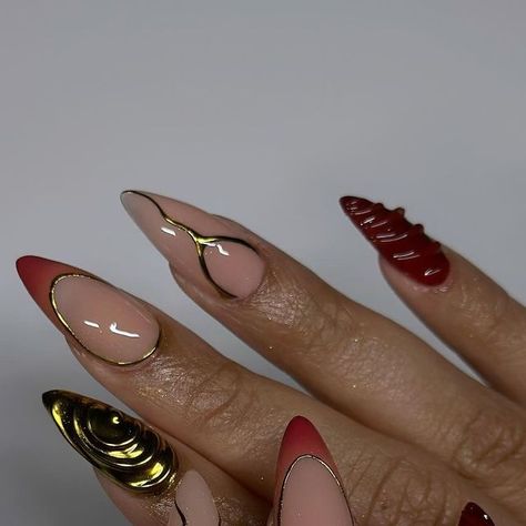 Nail Glam, Abstract Nails, Toe Nail Designs, Coffin Nails Designs, Nail Pro, Nail Inspiration, Nails Inspo, Nails Designs, Mani Pedi