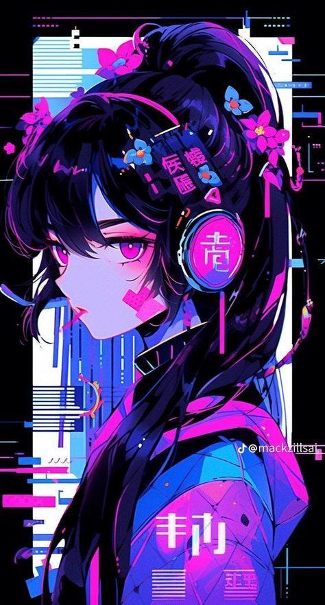 Rauch Tricks, Style Cyberpunk, Art Cyberpunk, Cyberpunk Anime, Cyberpunk Girl, Arte Cyberpunk, Cyberpunk Character, Wallpapers Iphone, Cyberpunk Art