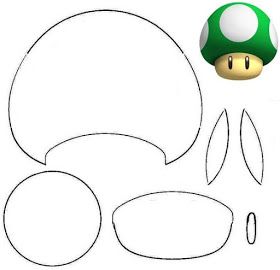 Moldes para Todo: Honguito verde Super Mario Bros Party Ideas, Mario Und Luigi, Mario Kart Party, Mario Crafts, Super Mario Bros Birthday Party, Mario E Luigi, Super Mario Bros Party, Mario Bros Birthday, Mario Bros Party