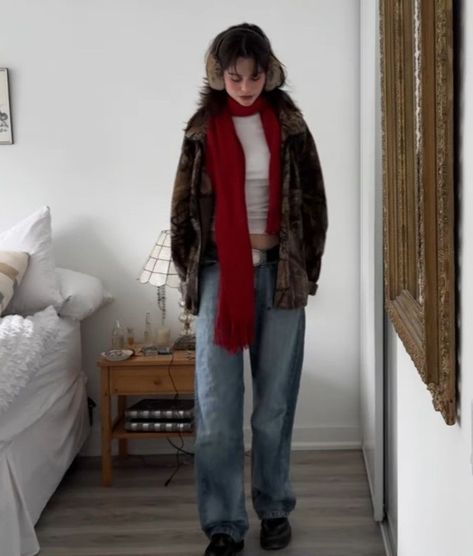 1990s Winter Outfits, 80s Outfits Fall, Winter Coat Outfits Aesthetic, Frazzled English Woman Outfits Winter, Kate Brock Aesthetic, Winter Outfits Indoor, Dickens Fair Outfit, 2010 Winter Outfits, Frazzled English Woman Outfit Ideas