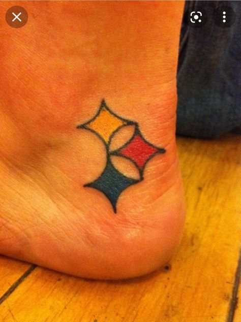 Steelers Tattoos, Pittsburgh Tattoo, Grandma Tattoos, Good Trip, Diamond Tattoos, Fire Tattoo, Getting A Tattoo, Foot Tattoo, Foot Tattoos