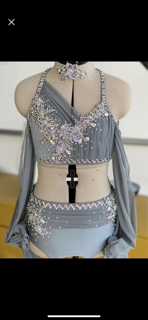 Gray Lyrical Dance Costumes, Grey Lyrical Dance Costumes, Gray Dance Costume, Lyrical Solo Costumes, Lyrical Costumes Solo, Purple Dance Costumes, Silver Dance Costume, Lyrical Dance Costumes Solo, 2023 Costumes