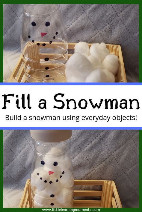 Winter Fine Motor, Winter Activities For Toddlers, Winter Activities Preschool, Maluchy Montessori, Fine Motor Activity, Winter Activity, Fun Winter Activities, Winter Activities For Kids, Winter Preschool