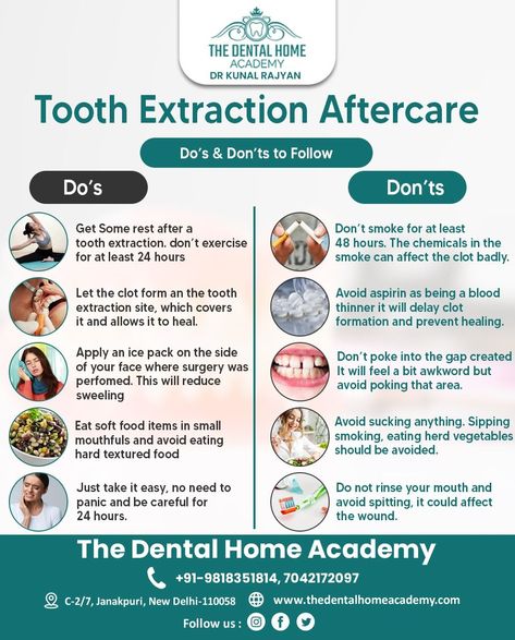 Tips!!  Importance of giving the right Post operative instructions after tooth extraction is done. Post Extraction Instructions, Tooth Extraction Aftercare Food, Wisdom Teeth Recovery Tips, Eating After Tooth Extraction, Dental Post, Wisdom Teeth Recovery, Teeth Extraction, Tooth Extraction Aftercare, Dental Assistant Study