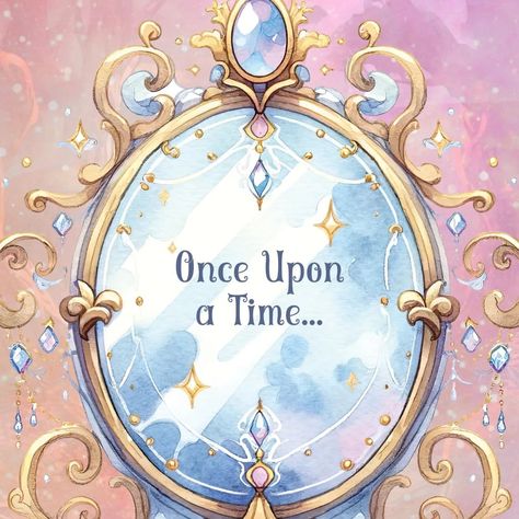 All good fairy tales start with 2 things. A magical mirror and the words: Once Upon a Time... ✨. ☀️☀️☀️ #fantasy #fantasyart #fairytale #fairy #magic #illustration #bookshopping #booklover #bookstagram Magical Mirror, Magic Illustration, Mirror Illustration, Fairy Magic, Once Upon A Time, Book Lovers, Fairy Tales, Fantasy Art, Mirror