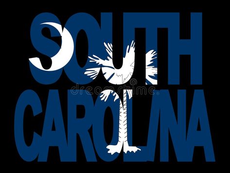 South Carolina with flag. Overlapping South Carolina text with their flag illust #Sponsored , #sponsored, #ad, #Carolina, #illust, #text, #South South Carolina Art, South Carolina Flag, Flag Illustration, South Carolina Homes, Palmetto State, Smiling Faces, History Of Photography, Beach Bars, Southern Charm