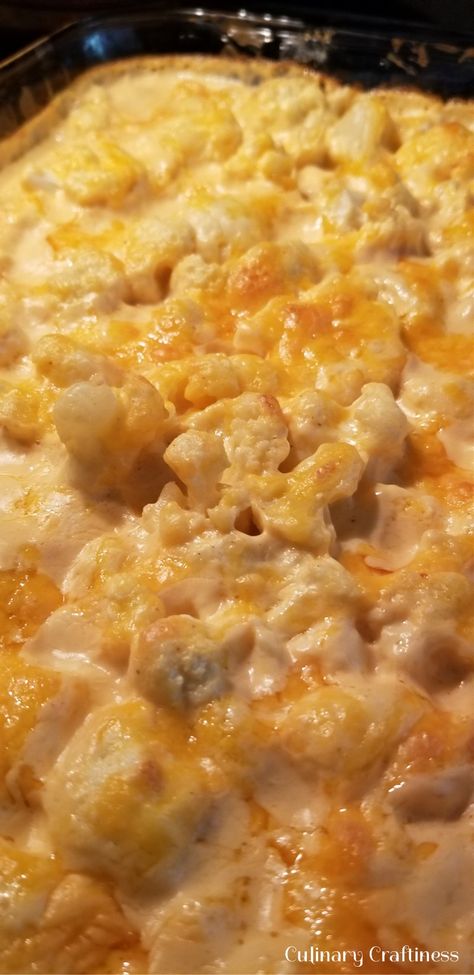 Low Carb Cheesy Cauliflower Bake – Culinary Craftiness Shred 10, Cheesy Cauliflower Bake, Cauliflower Bake, Keto Veggies, Keto Vegetables, Keto Bbq, Cena Keto, Keto Dishes, Keto Sides