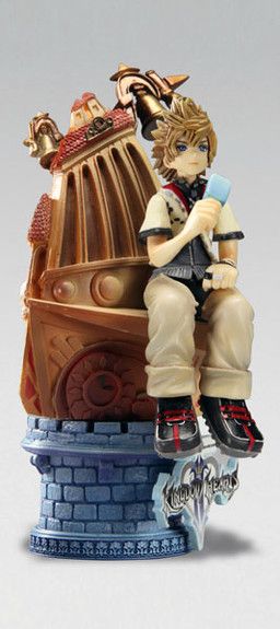 Kingdom Hearts II - Roxas - Formation Arts - Kingdom Hearts II - Formation Arts (Square Enix The Walt Disney Company) Kingdom Hearts Figures, Kingdom Hearts Worlds, Roxas Kingdom Hearts, Otaku Problems, Kingdom Hearts Ii, Heart Costume, Kingdom Hearts Fanart, Classic Characters, Clay Works