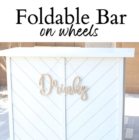 Diy Outside Bar Ideas How To Build, Build A Mini Bar, Building A Bar For A Wedding, Diy Bar Setup For Party, Portable Bar For Events, Diy Bar Backyard, Build A Bar For Wedding, Diy Bar At Wedding, Event Bar Design Ideas