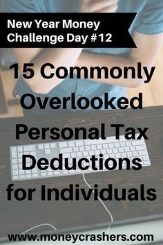 New Years Money Challenge, Tax Deductions List, Tax Organization, Income Tax Preparation, Business Tax Deductions, Tax Write Offs, Tax Help, Small Business Tax, Tax Prep