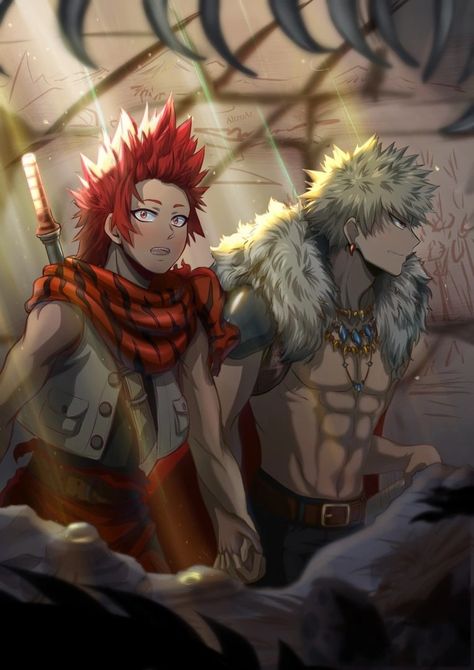 Dragon Kirishima X Bakugou, Bakugo Fantasy Au, Fantasy Kirishima, Fantasy Kiribaku, Kiribaku Fantasy Au, Bnha Fantasy Au, Mha Fantasy Au, Fantasy Mha, Dragon Kirishima