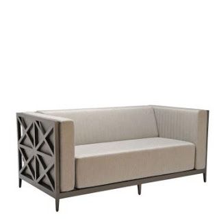 cabana home, mster bedroom Club Sofa, Janus Et Cie, Steel Sofa, Wooden Sofa Set Designs, Welded Furniture, Metal Sofa, Wooden Sofa Designs, Modern Patio Furniture, Luxury Outdoor Furniture