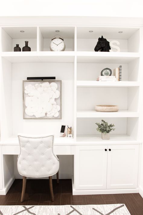 California Closets Office, Organizations Ideas, Men Goals, Pinterest Bedroom, Organization Goals, Organization Office, Home Office Shelves, Office Built Ins, Office Organization At Work