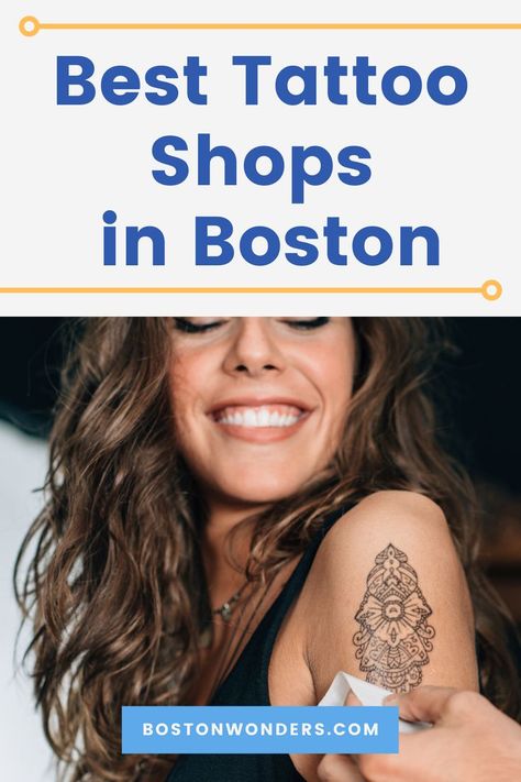 Best Tattoo Shops in Boston, Massachusetts Boston Tattoo Ideas, Boston Tattoo, Places In Boston, Ma Tattoo, Idea Tattoo, Jewel Tattoo, Girls Trips, Creative Tattoo, Living In Boston