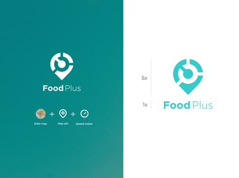 Food plus Identity design by Ali Hassan on Dribbble Food Delivery App Logo, Delivery App Logo, Plus Logo Design, Delivery Logo, Plus Logo, Learning Logo, Food Delivery App, Collage Art Projects, Delivery App