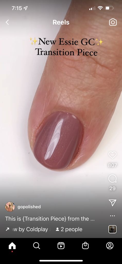 Essie Transition Piece, Essie Nail Polish, Essie Nail, How To Do Nails, Essie, Nail Design, Nail Polish, Nail Designs, Nails