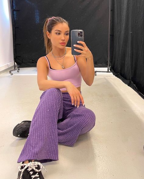 NATSU (@natalia.karczmarczyk) posted on Instagram • Feb 18, 2021 at 12:38pm UTC Natalia Kaczmarczyk, Natalia Karczmarczyk, Team X2, Aesthetic Clothes, Bell Bottom Jeans, Maxi Skirt, Formal Dresses Long, Jumpsuit, Formal Dresses