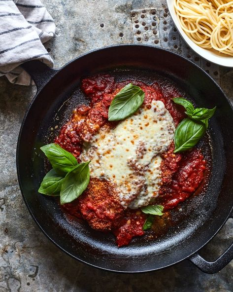 Chicken Parmesan from www.whatsgabycooking.com (@whatsgabycookin) Whats Gaby Cooking, Date Night Recipes, Cooking Chicken, Best Chicken Recipes, Chicken Thigh Recipes, Easy Weeknight Meals, Weeknight Dinners, Chicken Parmesan, Chicken Breast Recipes