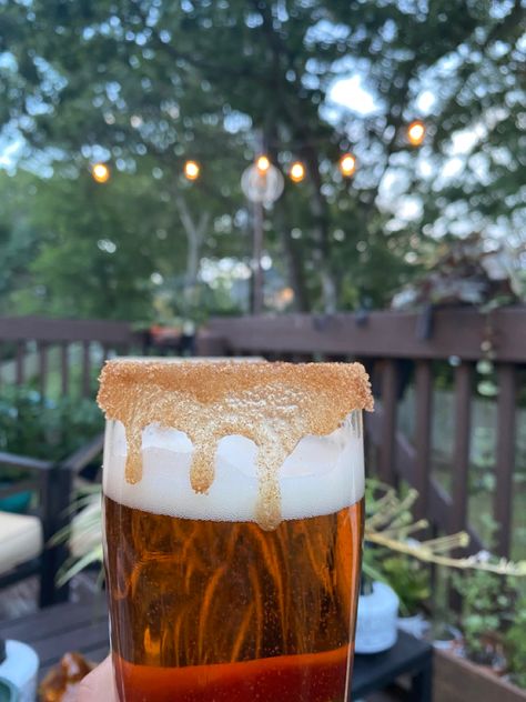 The best cinnamon sugar rim Cinnamon Sugar Rim, Pumpkin Beer, Cinnamon Sugar, Beer Mug, Beer Glasses, Cinnamon, Beer, Tableware