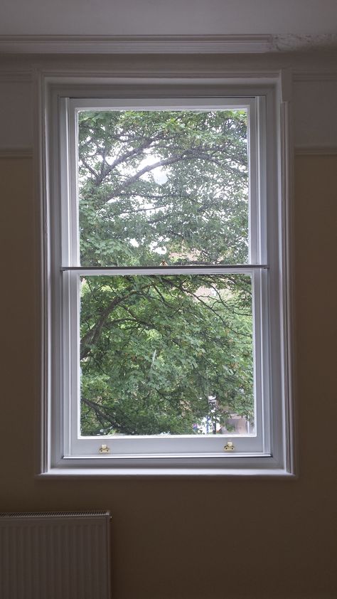 Secondary Glazing For Sash Windows - Thermal & Acoustic Insulation Wooden Sliding Windows, Washroom Window, Secondary Glazing, Basement Window Replacement, Sliding Window Design, Living Room Sliding Doors, Victorian House Renovation, Bay Window Living Room, Sash Window