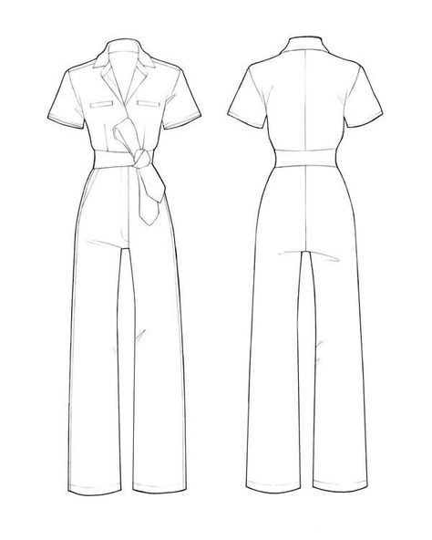 Flat Pattern Fashion, Dress Technical Flat, Collar Illustration, Fashion Illustration Tutorial, Fashion Design Template, Fashion Illustrations Techniques, Clothing Sketches, Dress Design Drawing, Fashion Illustration Sketches Dresses