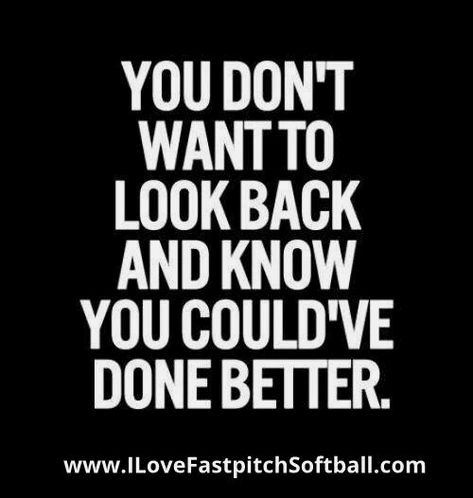 No Regrets... #ILoveFastpitchSoftball