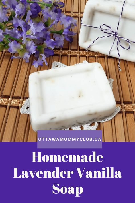 Vanilla Soap Recipe, Easy Soap Making Recipes, Homemade Soap Recipe, Vanilla Diy, Diy Soap Bars, Easy Soap Recipes, Diy Soap Recipe, Soap Melt And Pour, Vanilla Soap