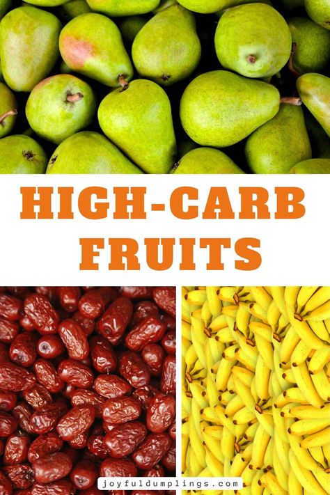 high glycemic fruits Fruit High In Protein, Fruits High In Protein, Low Glycemic Fruits And Vegetables, Fruits With Low Glycemic, High Glycemic Fruits, High Carb Fruits, Reading Food Labels, Starchy Foods, Low Carb Fruit